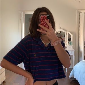 CROPPED RALPH LAUREN POLO